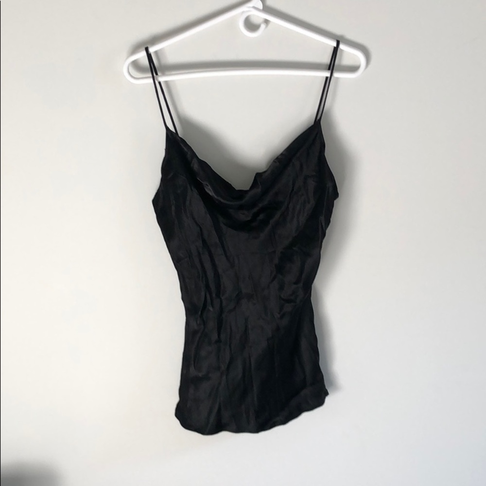 Black Strapy Shirt